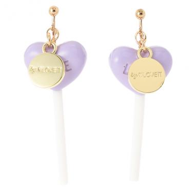 ハートキャンディイヤリング