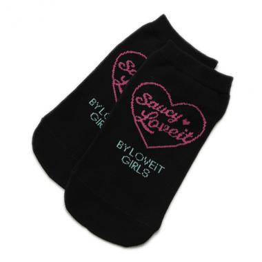 ハートロゴスニーカーインソックス