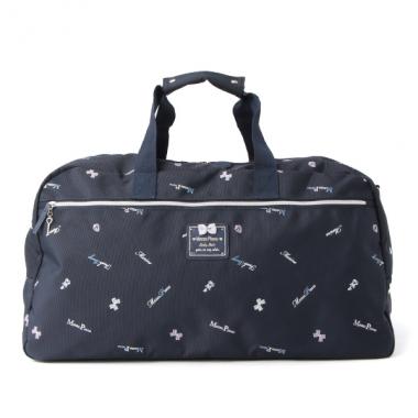 カギチャームつきボストンバッグ