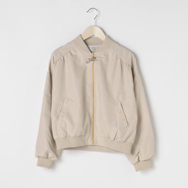 リボンチャームつきブルゾン