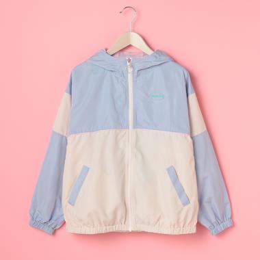 【撥水】 ポケッタブル配色切り替えブルゾン