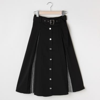 【人気商品再入荷】【直営店で取り扱い無し】前ボタンロングスカート