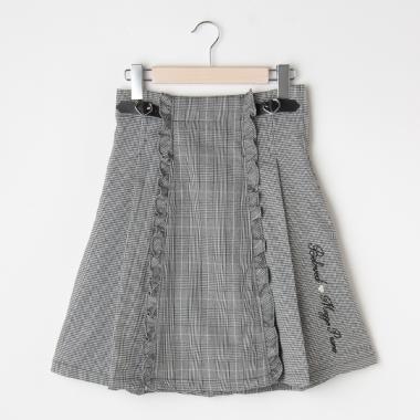 【リピート】【直営店で取り扱い無し】サイドベルトタックスカート