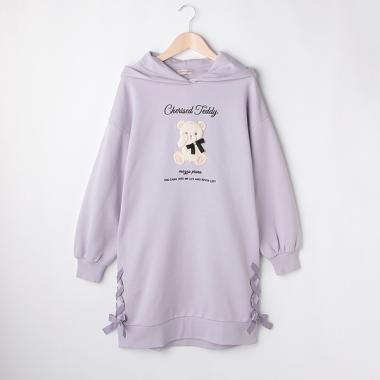 【人気商品再入荷】【直営店で取り扱い無し】くま耳ワンピ