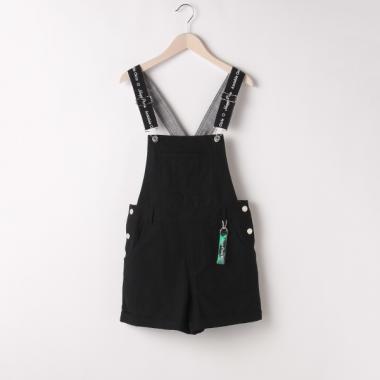 【リピート】【直営店で取り扱い無し】サロペットショートパンツ