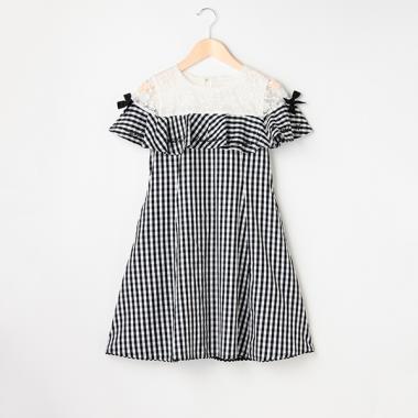 【リピート】【直営店で取り扱い無し】ヨークレースフリルワンピ