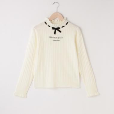 【人気商品再入荷】【直営店で取り扱い無し】リボン通しプチハイニット