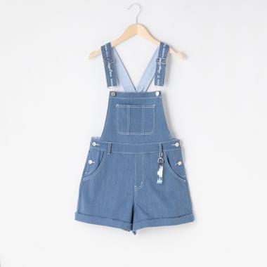 【リピート】【直営店で取り扱い無し】サロペットショートパンツ