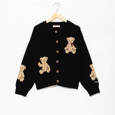 【人気商品再入荷】【直営店で取り扱い無し】くまさんカーディガン