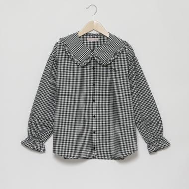 【人気商品再入荷】【直営店で取り扱い無し】ビッグカラーチュニックブラウス