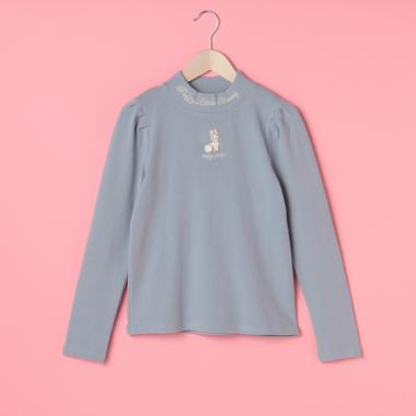 【人気商品再入荷】【直営店で取り扱い無し】モチーフ刺しゅうプチハイネックTシャツ