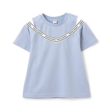 【人気商品再入荷】【直営店で取り扱い無し】肩あきリブTシャツ