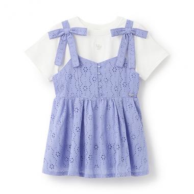 【人気商品再入荷】【直営店で取り扱い無し】オリジナルレースチュニック＆Tシャツセット