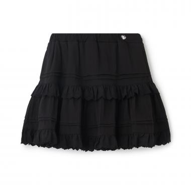 【人気商品再入荷】【直営店で取り扱い無し】リボンレースティアードスカパン