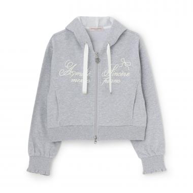 【人気商品再入荷】【直営店で取り扱い無し】【抗菌・消臭（汗臭）】ショート丈Wジップパーカ