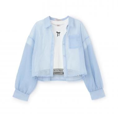 【人気商品再入荷】【直営店で取り扱い無し】シアーシャツ＆リブTシャツセット