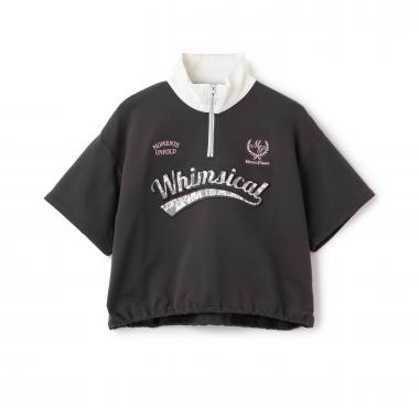 【人気商品再入荷】【直営店で取り扱い無し】ハーフジップTシャツ