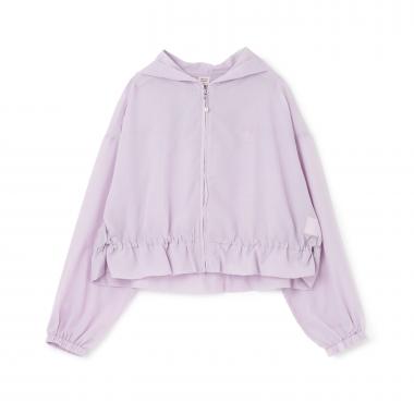 【人気商品再入荷】【直営店で取り扱い無し】【接触冷感・UVカット】シアーショートパーカ