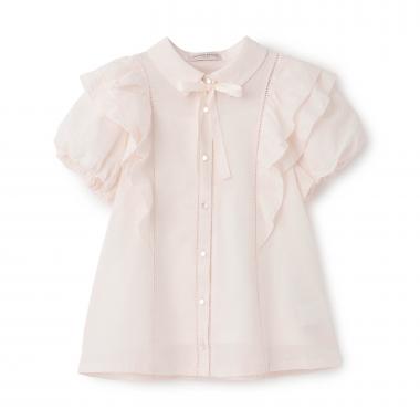 【人気商品再入荷】【直営店で取り扱い無し】Wフリルブラウス