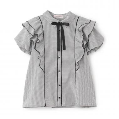 【人気商品再入荷】【直営店で取り扱い無し】Wフリルブラウス