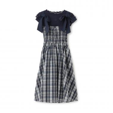 【人気商品再入荷】【直営店で取り扱い無し】ショルダーリボンジャンスカ＆メローインナーセット