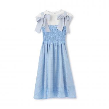 【人気商品再入荷】【直営店で取り扱い無し】ショルダーリボンジャンスカ＆メローインナーセット