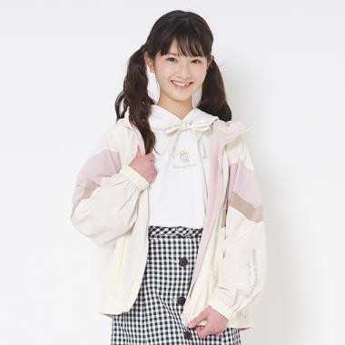 【撥水】 配色リバーシブルブルゾン