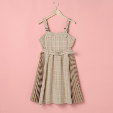 サイドプリーツジャンパースカート