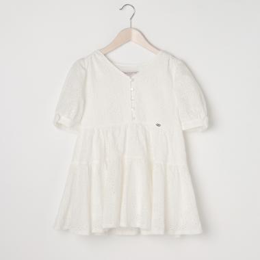 コットンレースチュニック