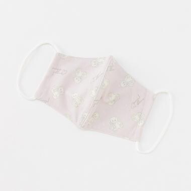 【抗花粉＆抗菌・消臭】くまちゃん柄マスク