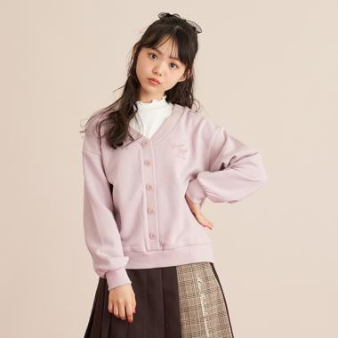 カーデレイヤードトレーナー