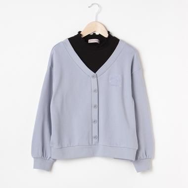 カーデレイヤードトレーナー