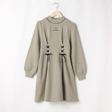 レースアップワンピース