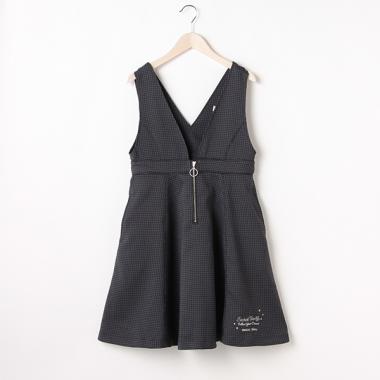 前ジップジャンパースカート