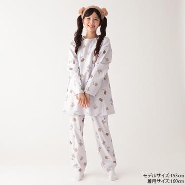 ヘアバンドつきルームウェアセット