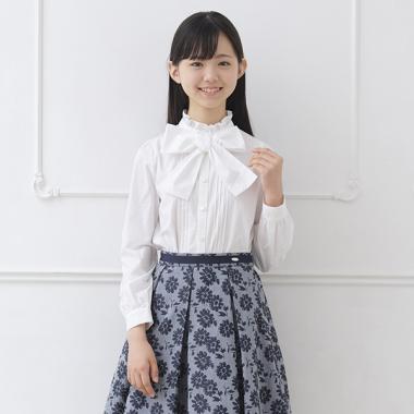 ビッグリボンブラウス