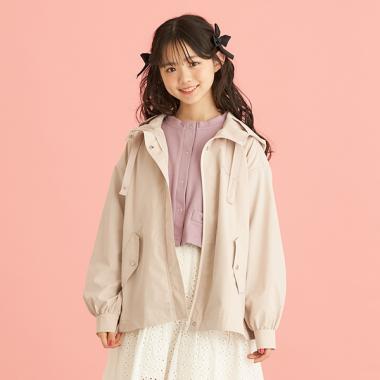 ミルキーカラーマウンテンパーカ