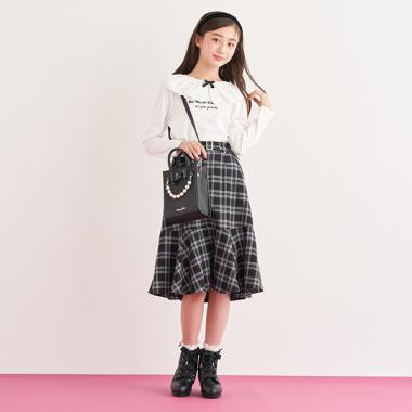 パールバックルベルトマーメイドスカート