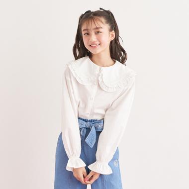 ビッグカラーブラウス