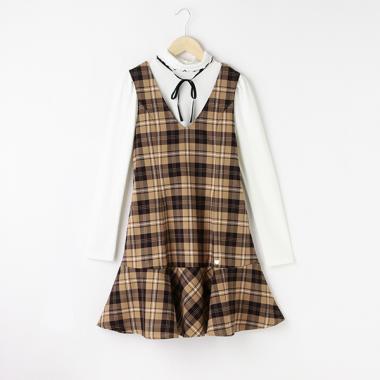 フレアジャンスカ＆ハイネックTシャツセット