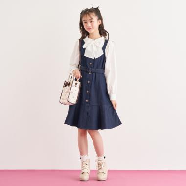 前ボタンマーメイドジャンスカ