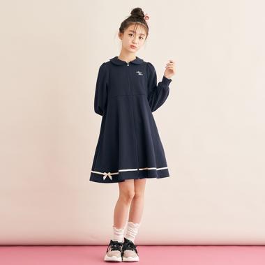 前開きワンピース