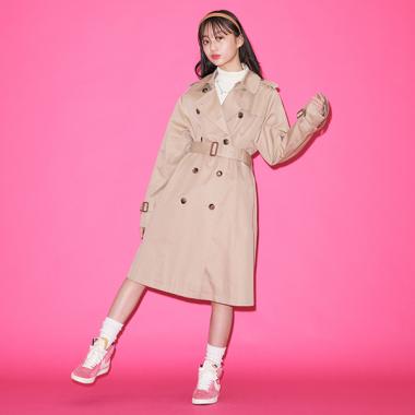 ライナーつきトレンチコート