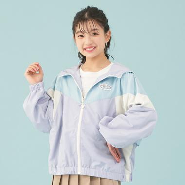 【撥水】配色ブルゾン