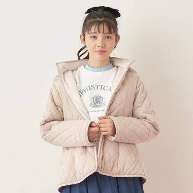 【サーモライト】内側ふわふわフリースジップブルゾン