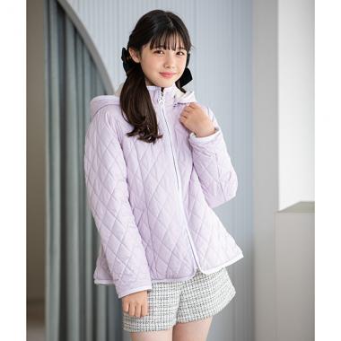 【サーモライト】内側ふわふわフリースジップブルゾン