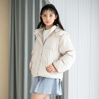 【撥水】リサイクルダウン マルチWAYブルゾン