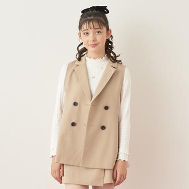 ダブルボタンテーラードジレ