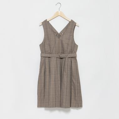 ベルトつきプリーツジャンスカ