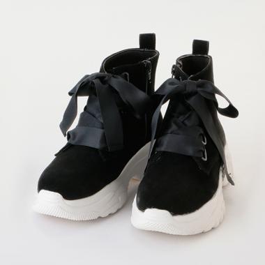 リボンスニーカーブーツ